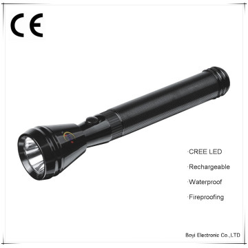 Torche LED rechargeable avec CE, imperméable à l&#39;eau, promotion